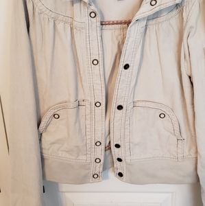 Mossimo light beige womans jacket